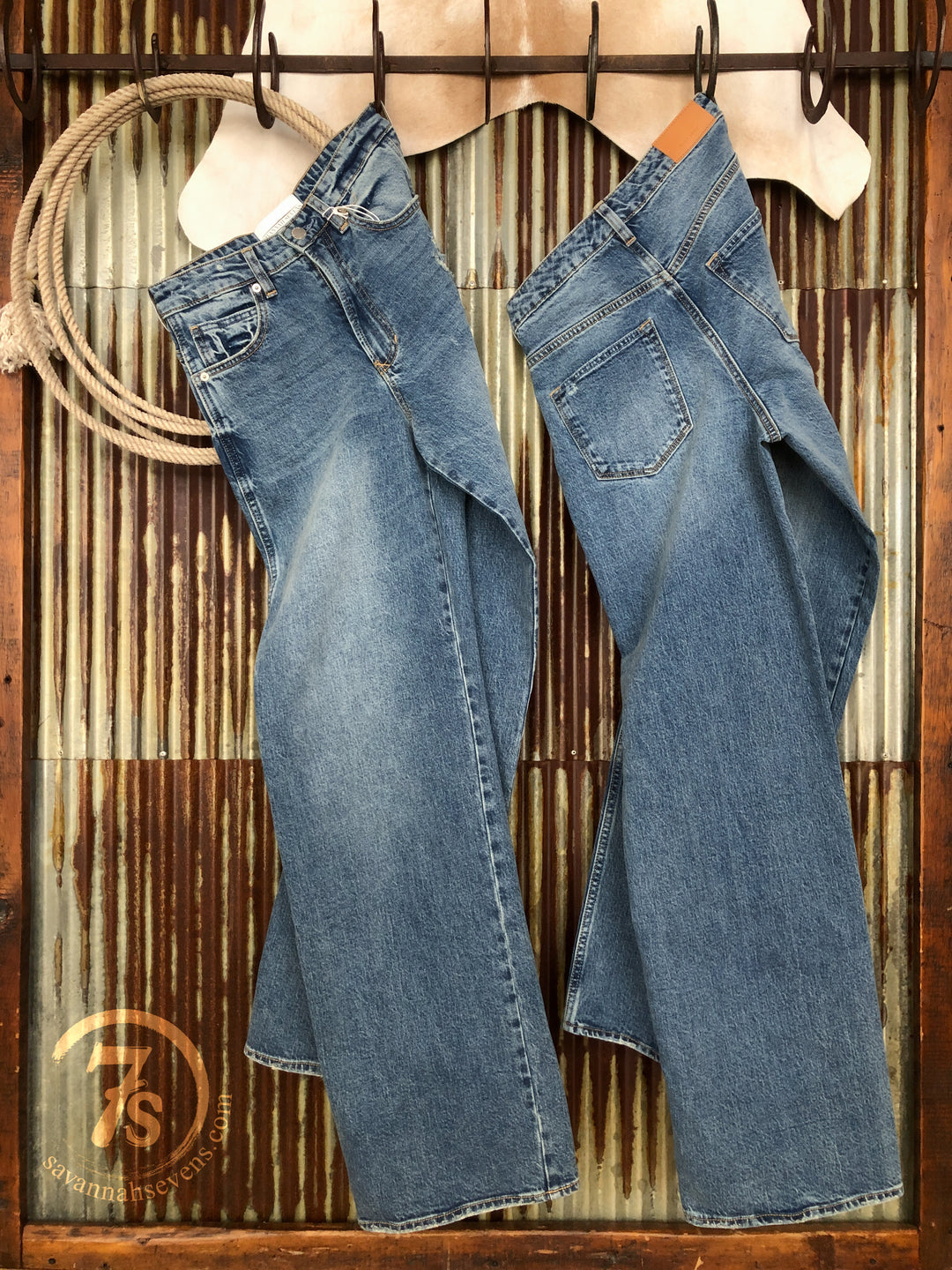 The Langdon High Rise 90's Wide Leg Jean