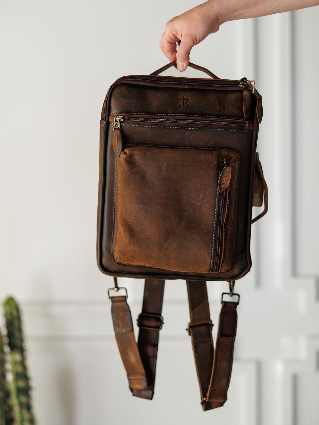Ranch Hand Leather Backpack