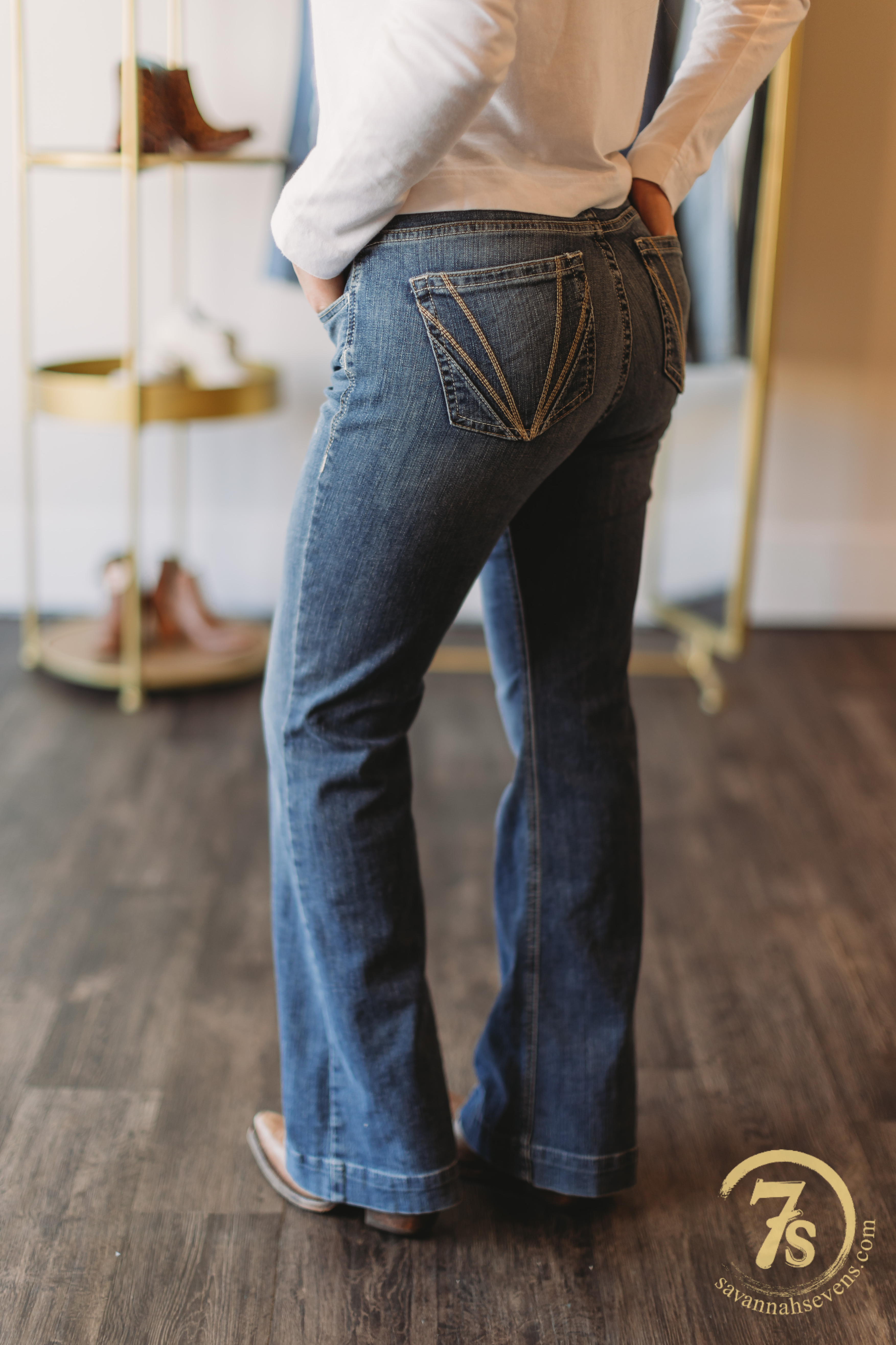 The Kollins High Rise Slim Trouser Jean – Savannah Sevens western  life{u0026}style