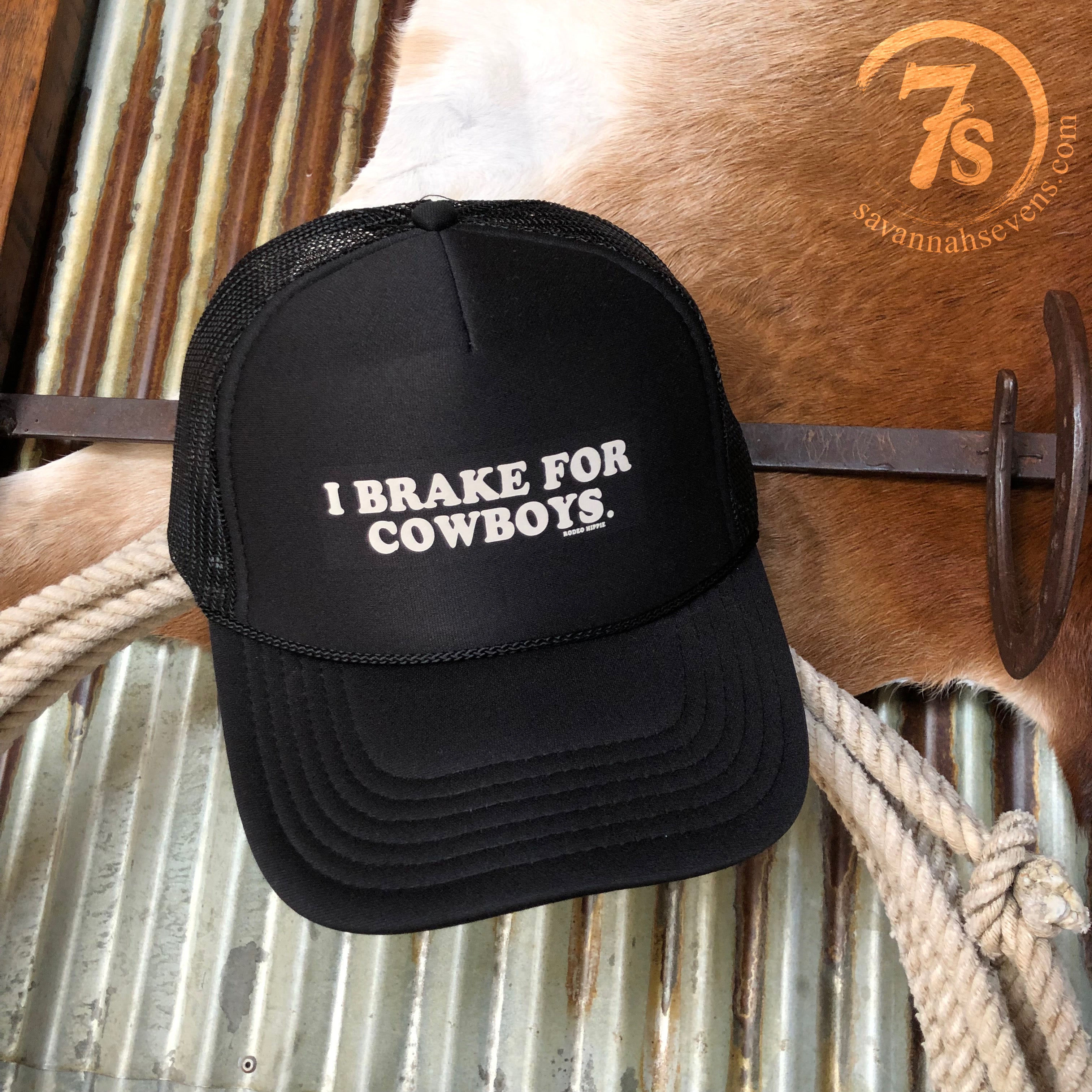 Brake For Cowboys Cap – Savannah Sevens western life{&}style