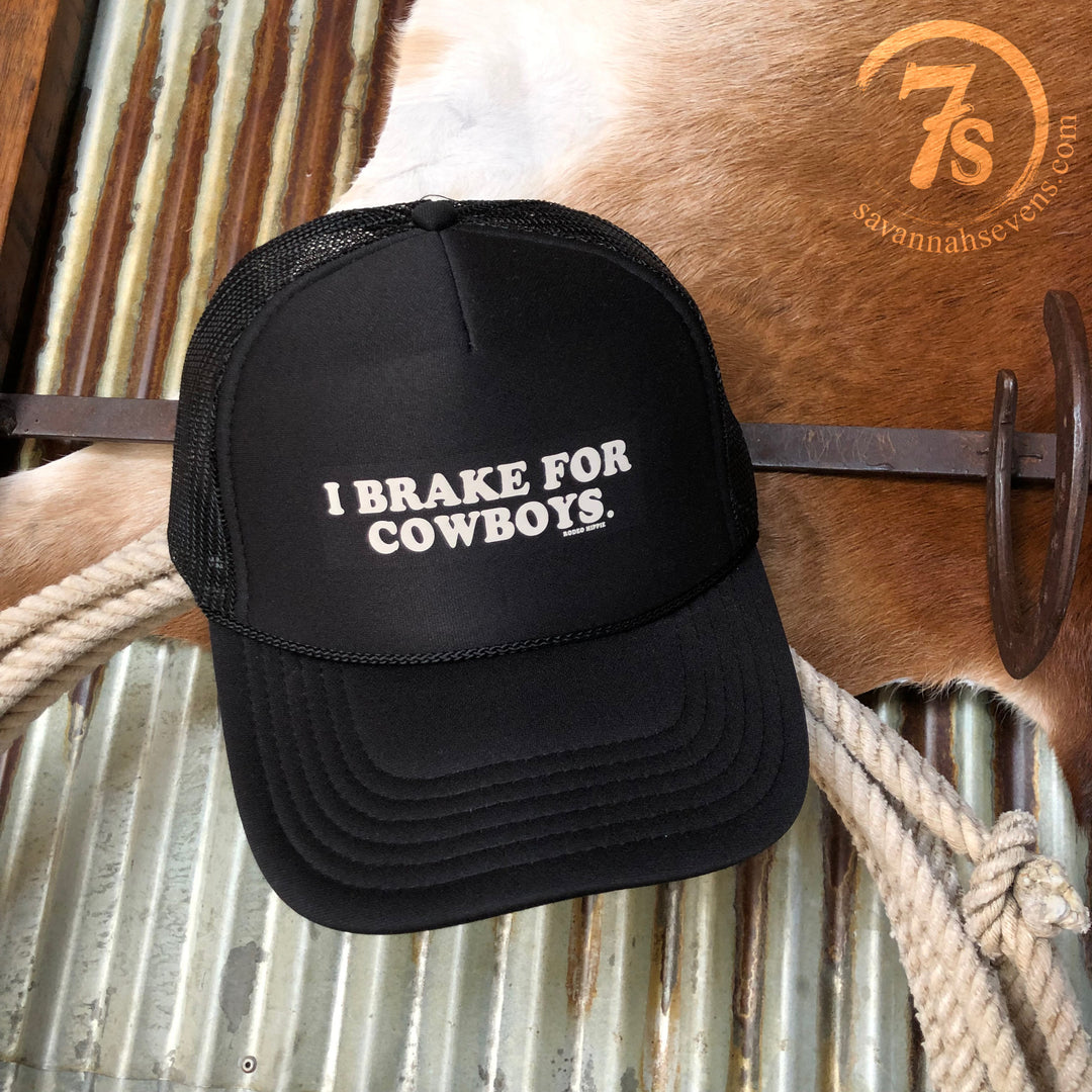 Brake For Cowboys Cap