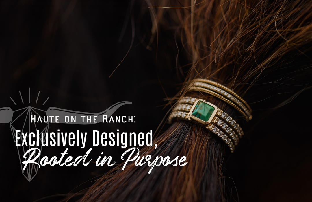 Haute on the Ranch: Exclusively Designed Devereaux Gold Rings Rooted in Purpose