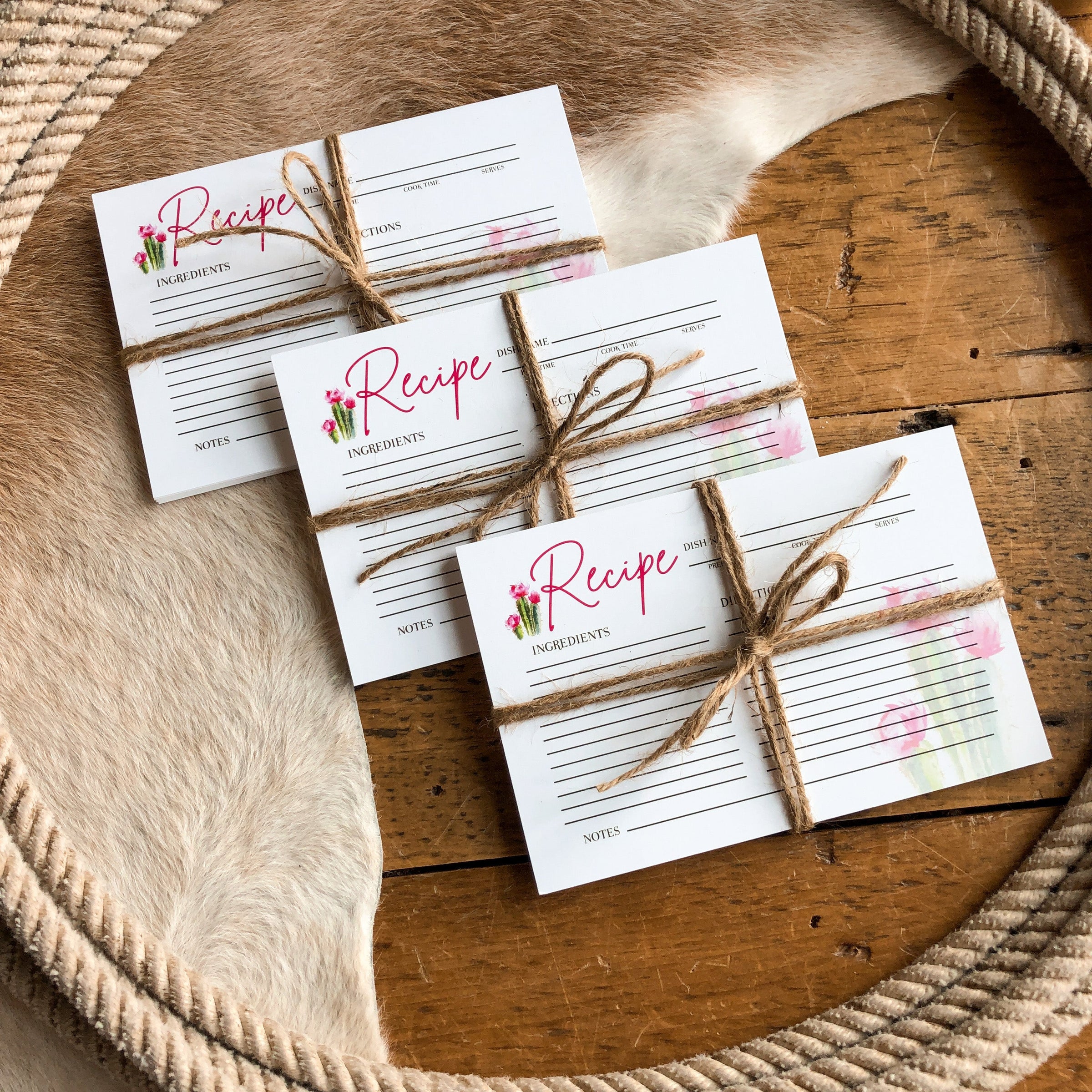 Trusner Designs x S7s custom recipe cards