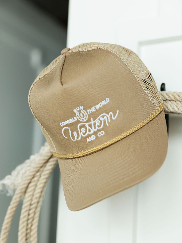 Run The World Cap {Tan}