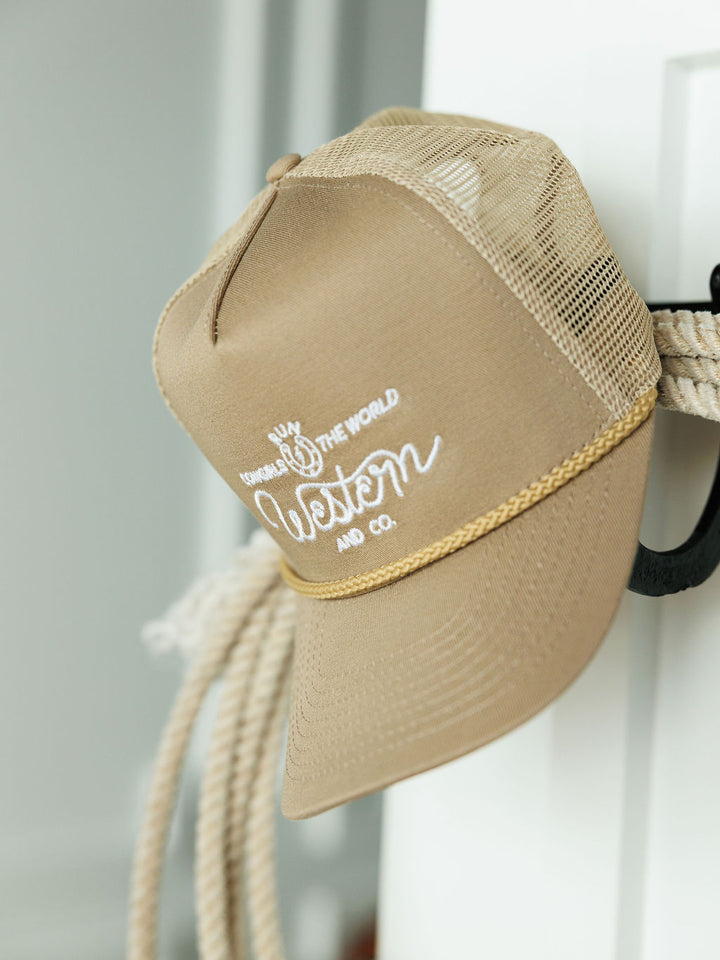 Run The World Cap {Tan}