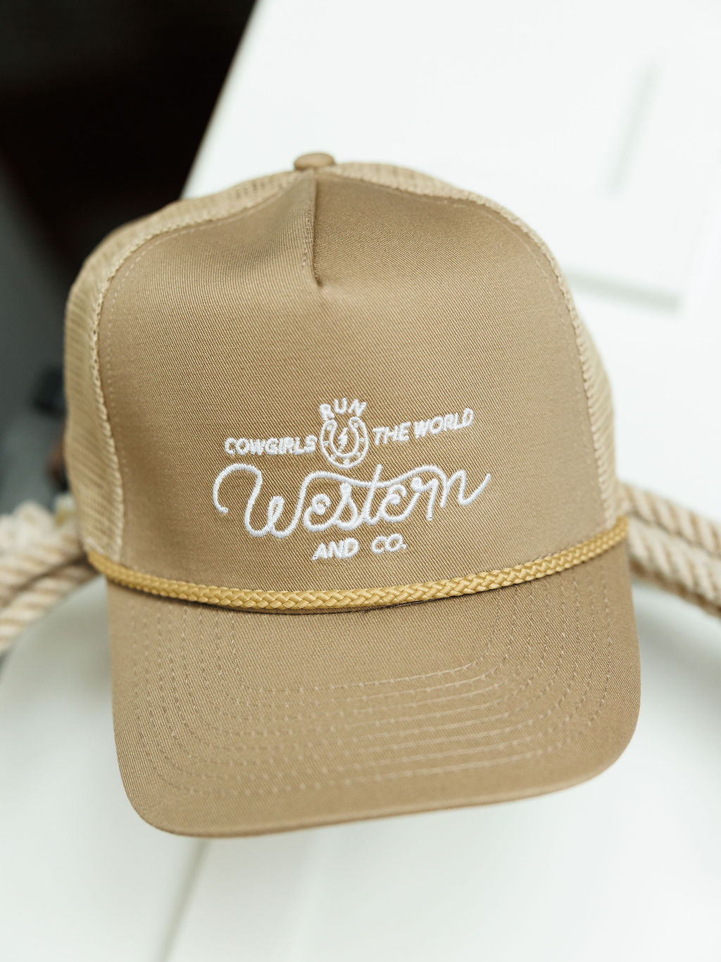 Run The World Cap {Tan}