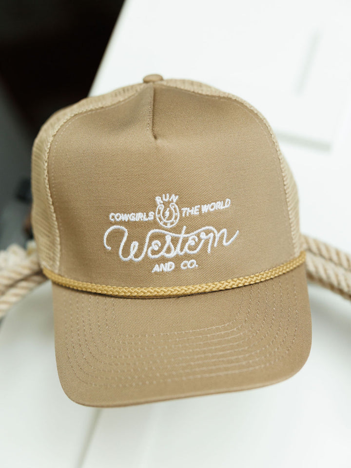 Run The World Cap {Tan}