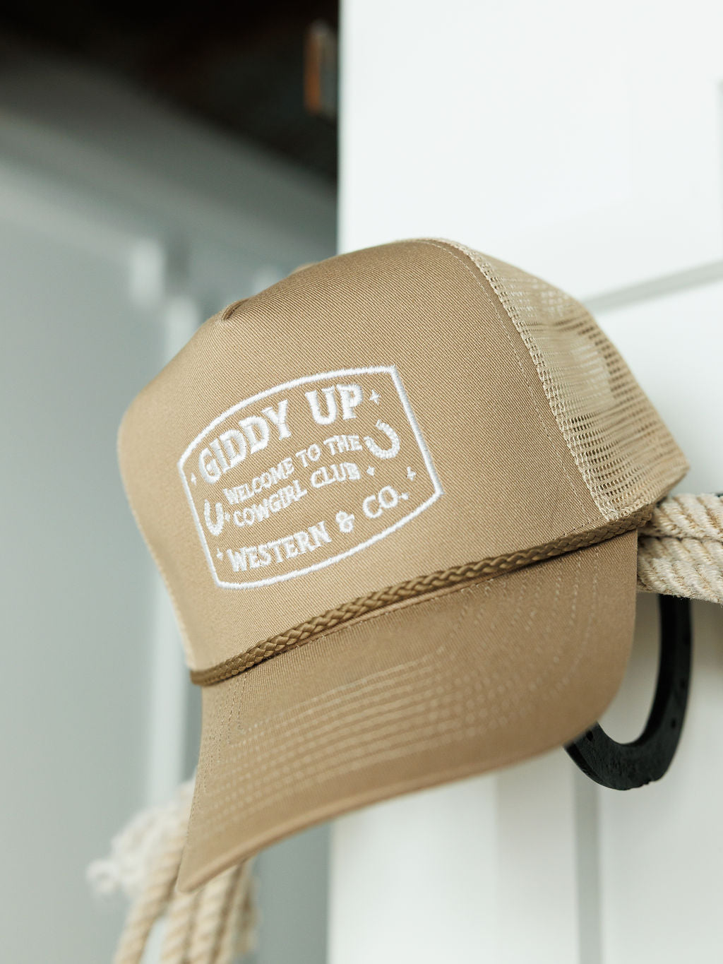 Giddy Up Cap {Tan}
