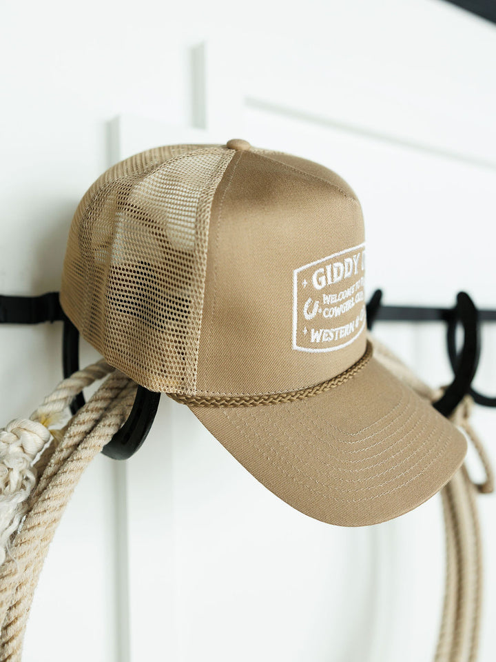 Giddy Up Cap {Tan}