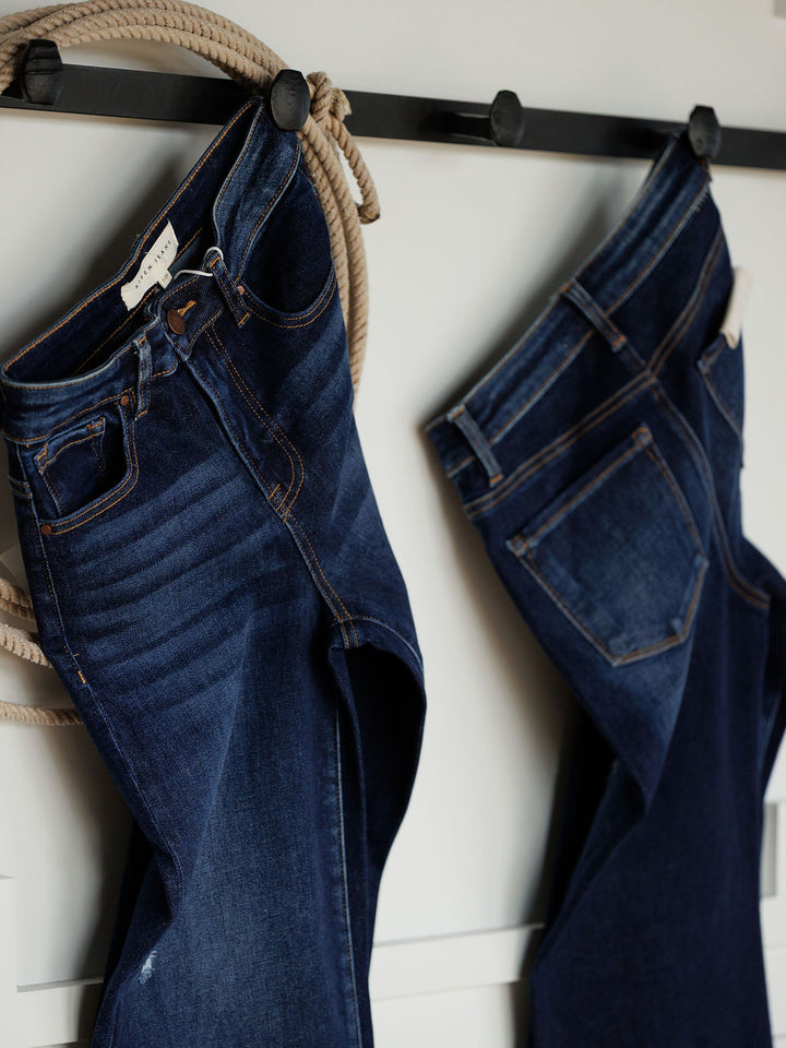 The Hollis High Rise Wide Leg Jean