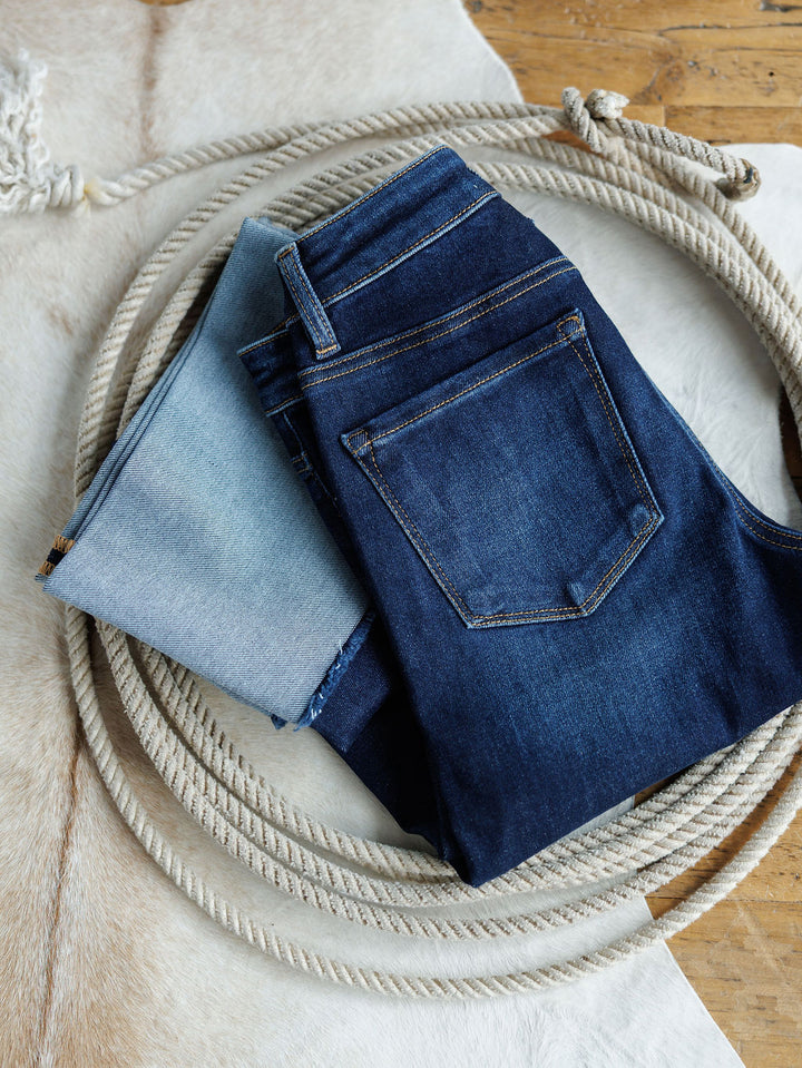 The Hollis High Rise Wide Leg Jean