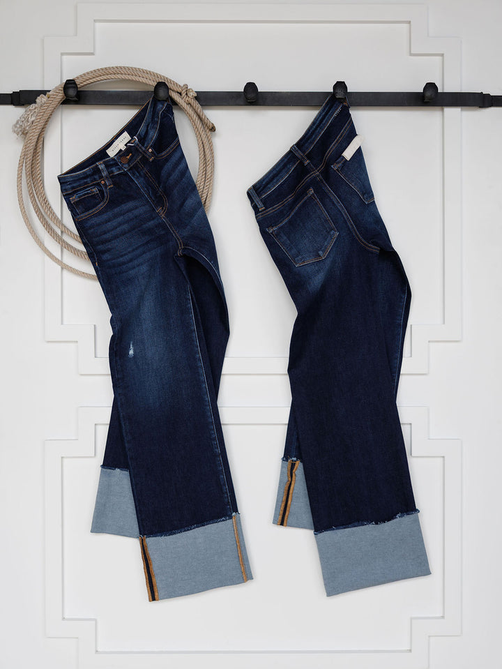 The Hollis High Rise Wide Leg Jean