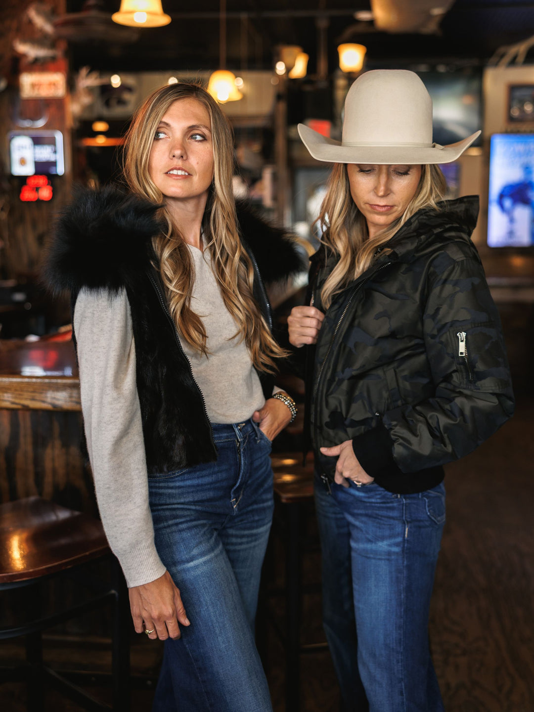 Mandeville Camo Mink Jacket