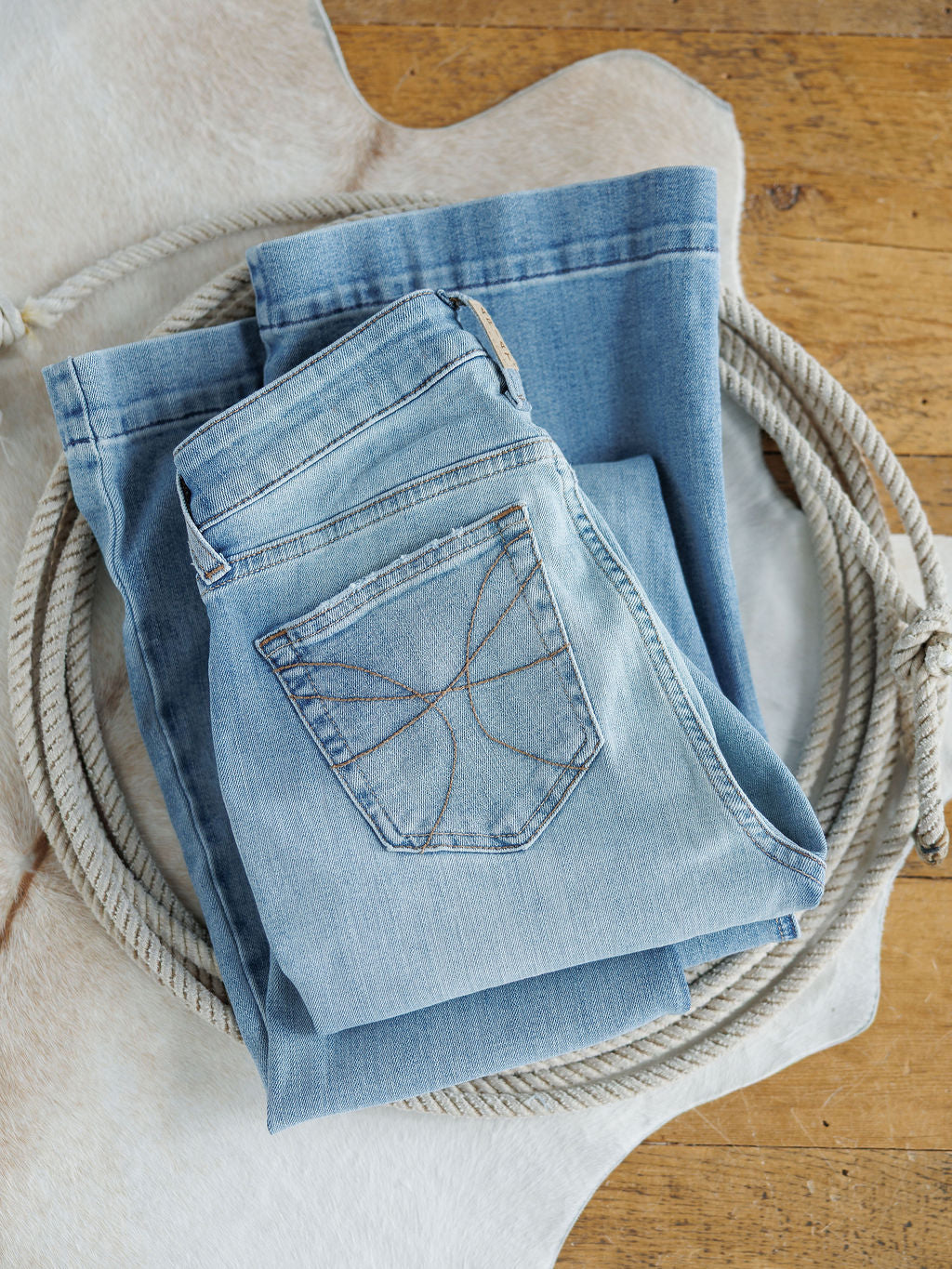 The Langdon High Rise Slim Trouser Jean