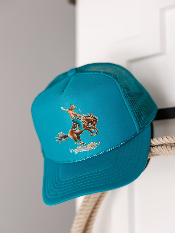 Bucking Horse Cap
