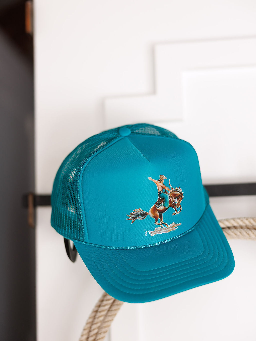 Bucking Horse Cap