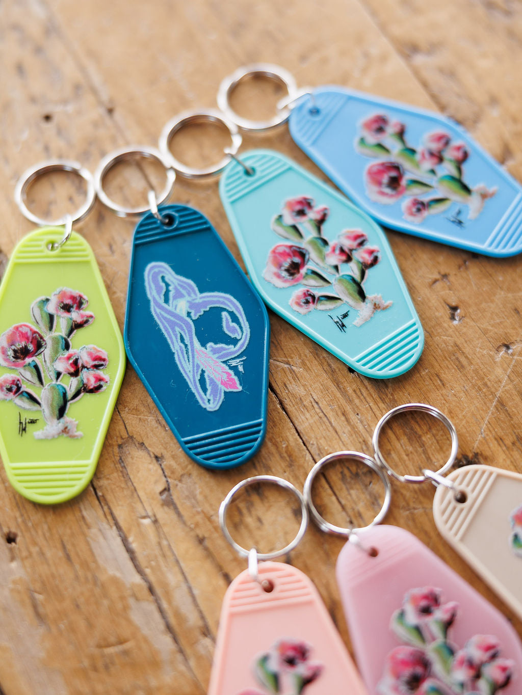 Motel Keychain