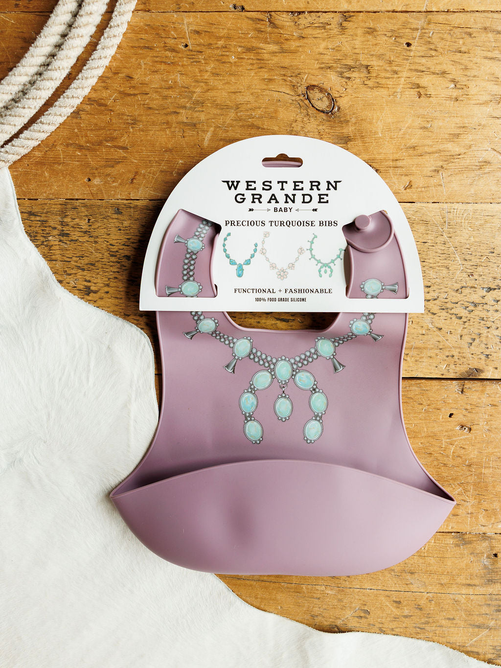 Squash Bib {Purple}
