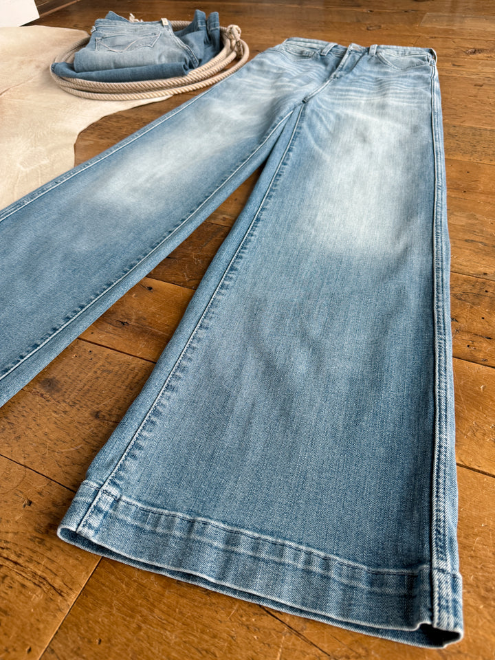 Langston High Rise Wide Leg Jean