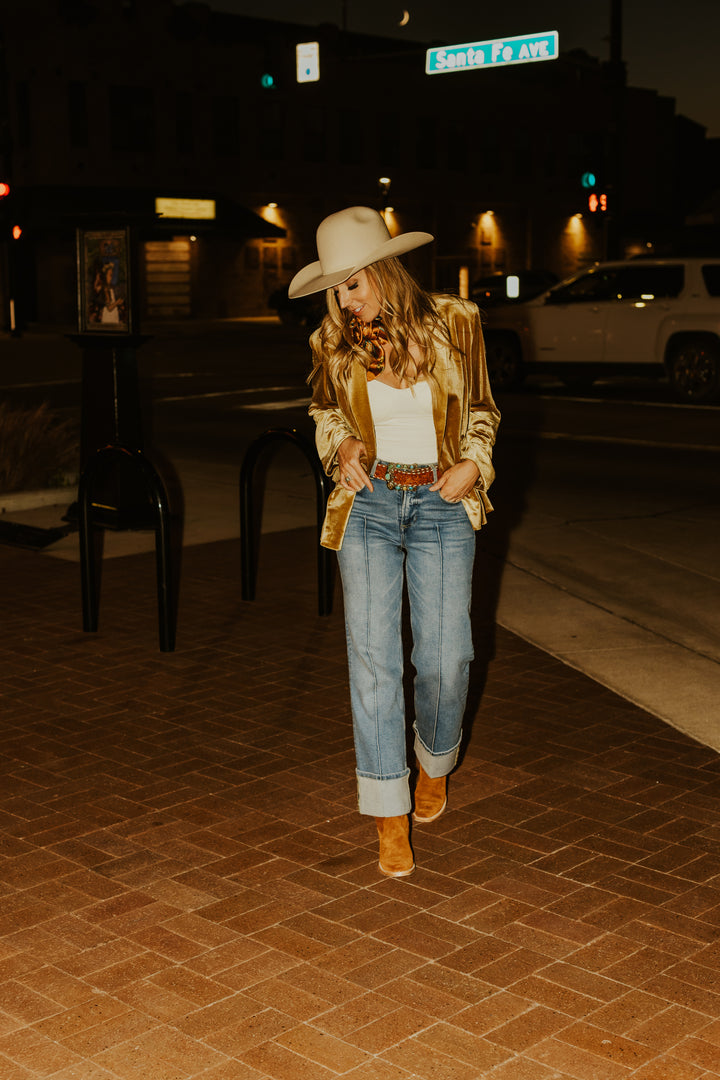 The Conway High Rise Wide Leg Jean
