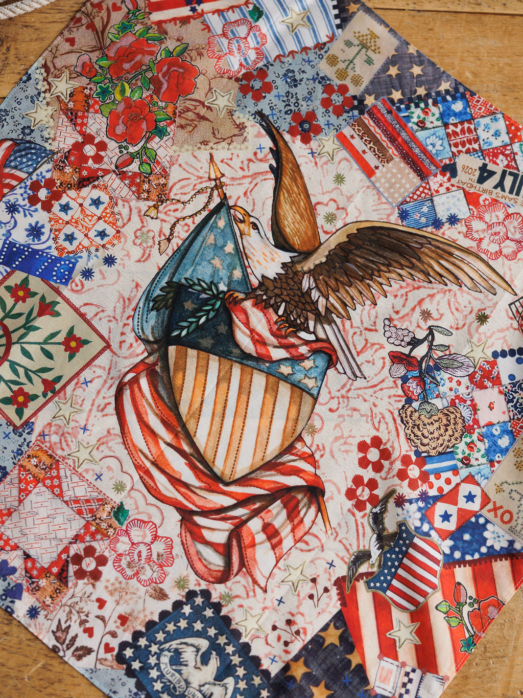 Western American Neck Scarf