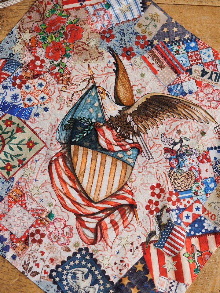 Western American Neck Scarf