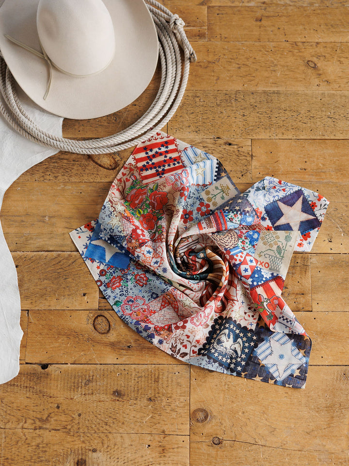 Western American Neck Scarf