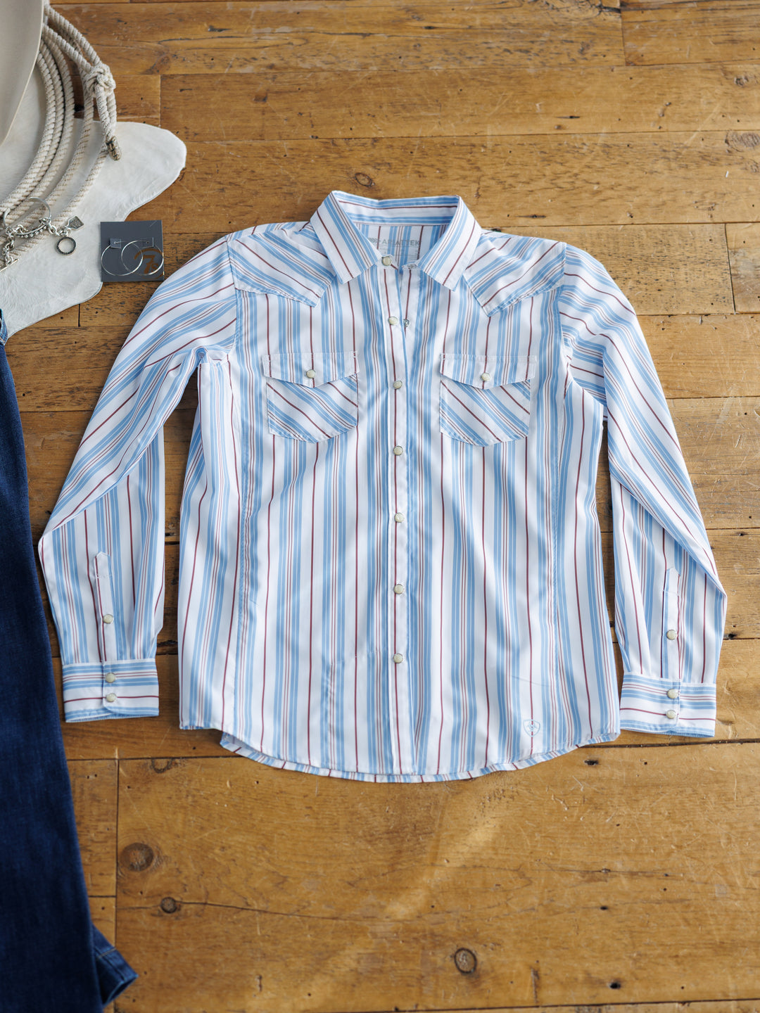 Panola Ariat Striped Performance Shirt
