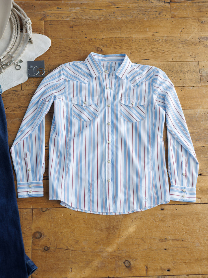 Panola Ariat Striped Performance Shirt