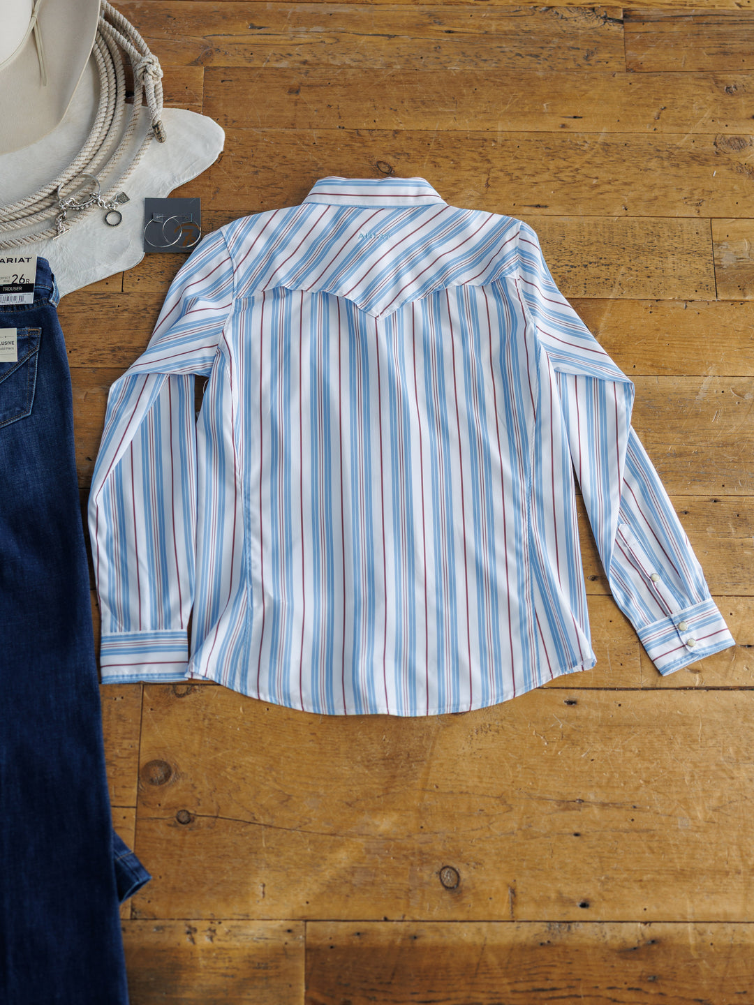 Panola Ariat Striped Performance Shirt