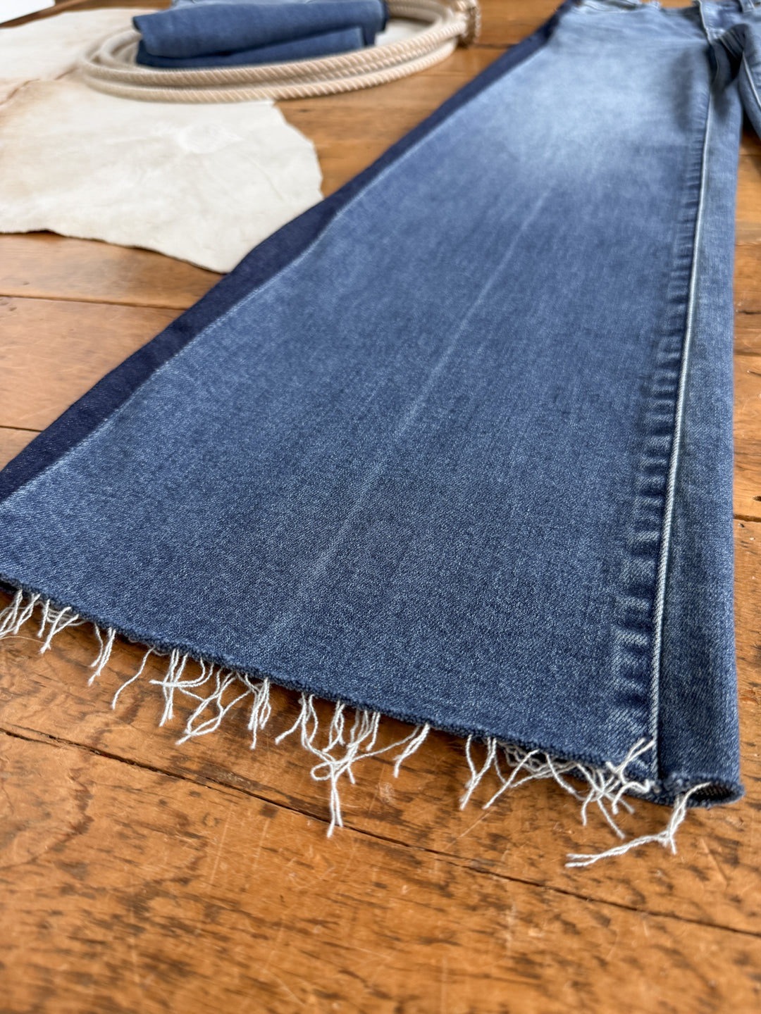 Kanen High Rise Wide Leg Jean