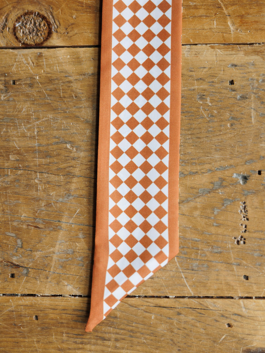 Lucky Paisley Twilly {Rust}