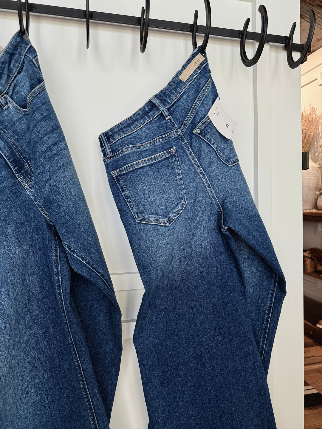 The Traver High Rise Wide Leg Jean