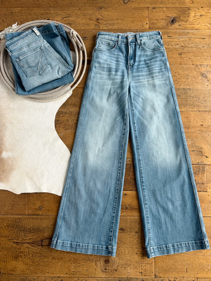 Langston High Rise Wide Leg Jean