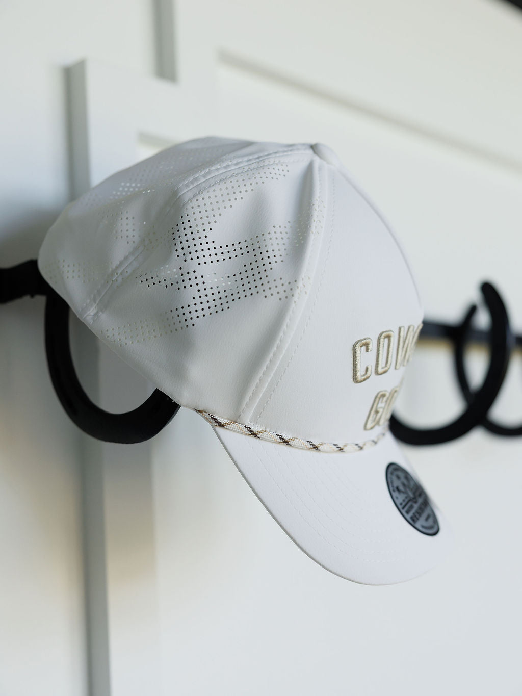 Cowgirl Golf Cap {White}