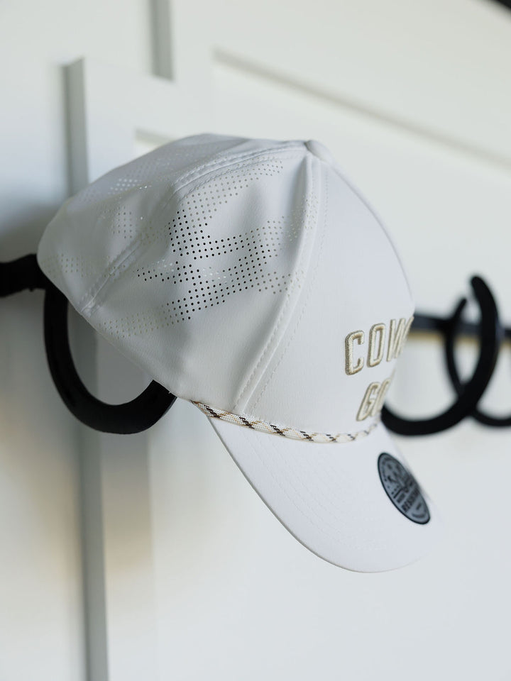 Cowgirl Golf Cap {White}