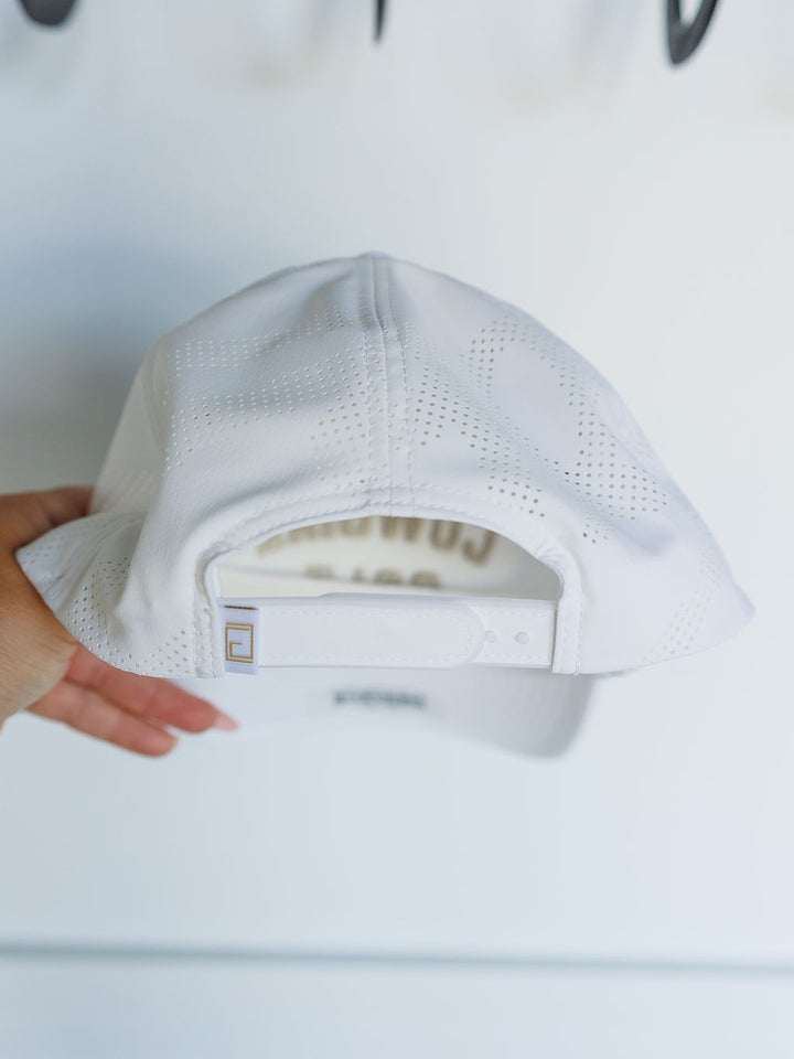 Cowgirl Golf Cap {White}