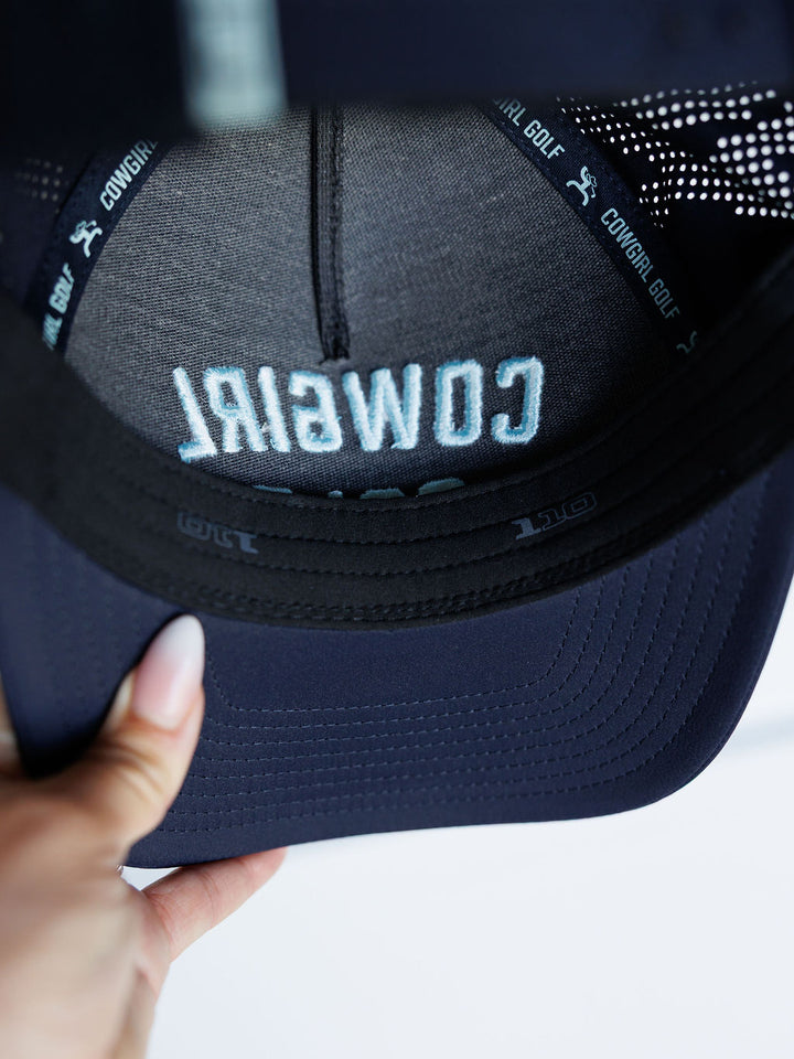 Cowgirl Golf Cap {Navy}