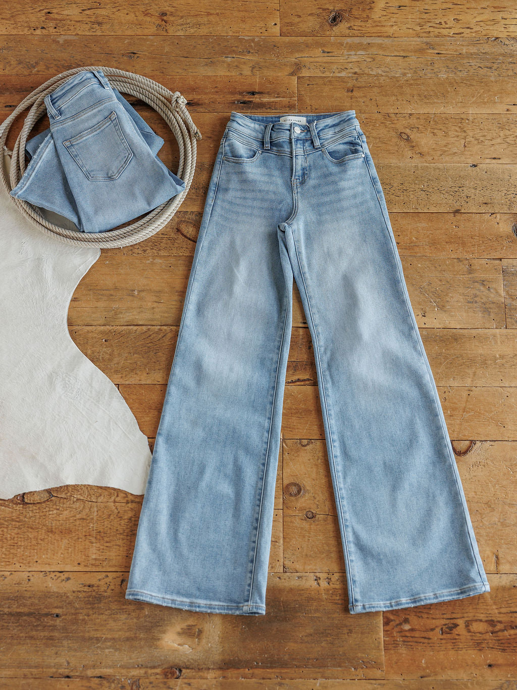 The Shyanne High Rise Wide Leg Jean