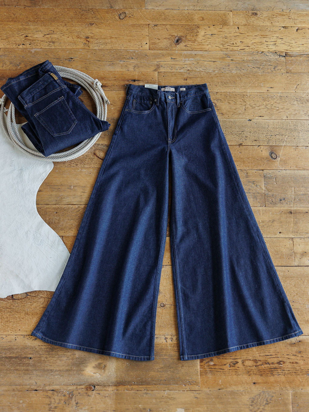 The Hendrix High Rise Wide Leg Jean