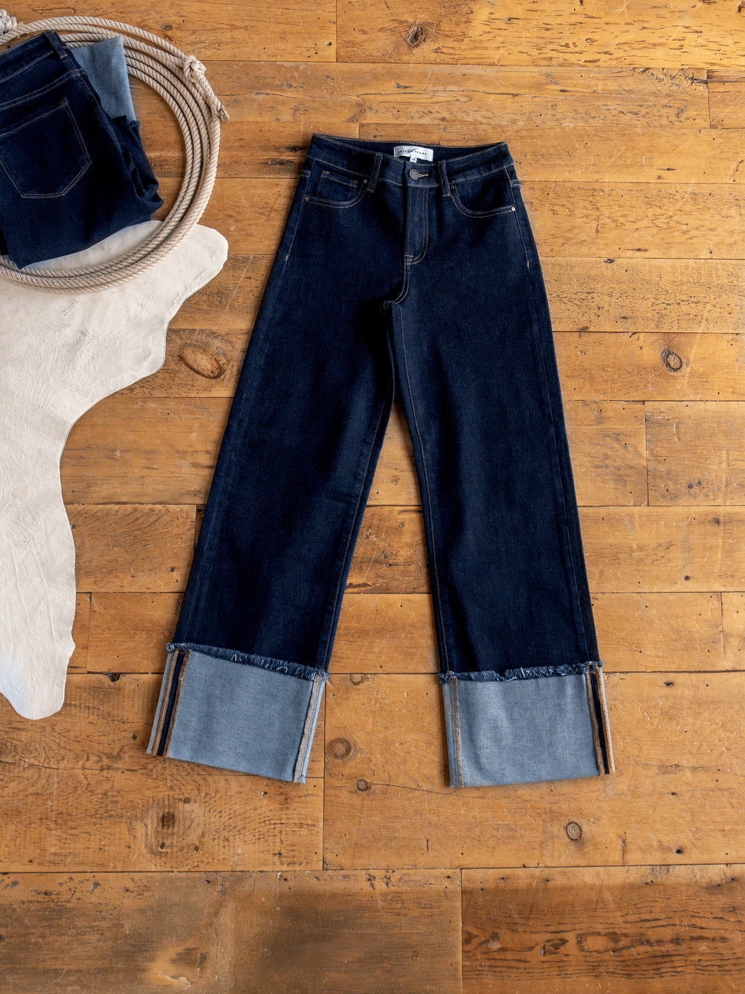 The Carson High Rise Wide Leg Jean