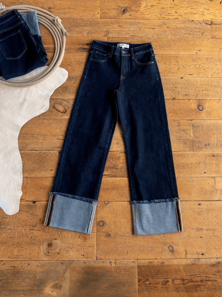 The Carson High Rise Wide Leg Jean