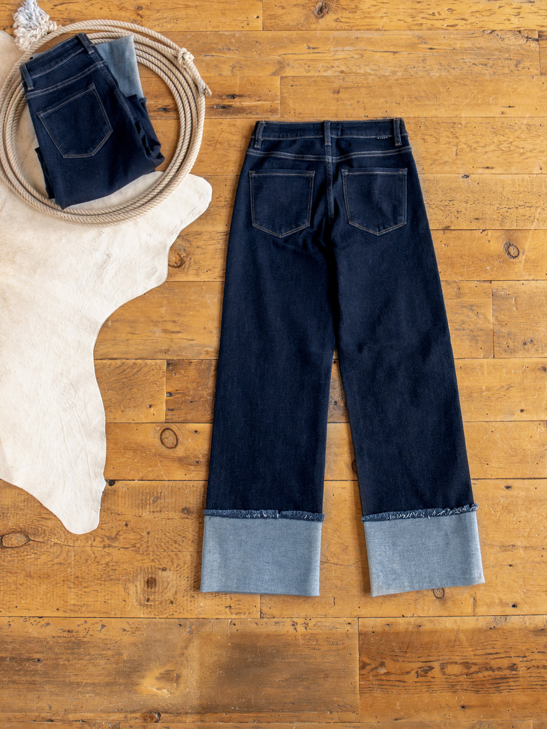 The Carson High Rise Wide Leg Jean