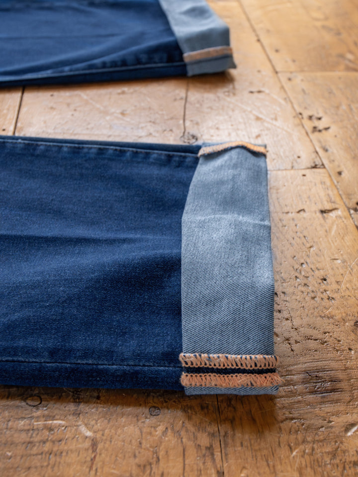 The Kase High Rise Wide Leg Jean