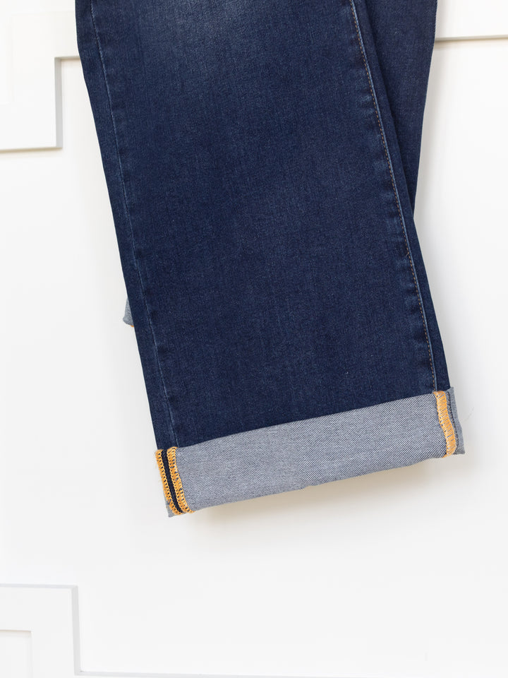 The Kase High Rise Wide Leg Jean