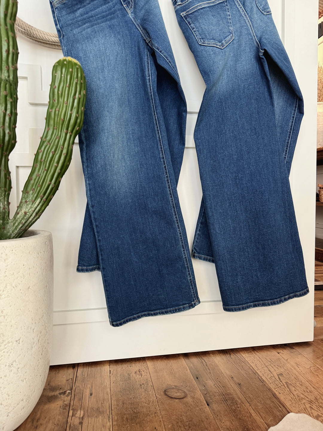 The Traver High Rise Wide Leg Jean