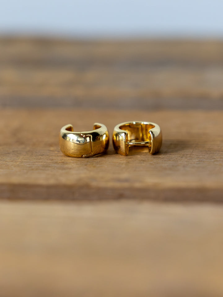 Madera Gold/Silver Mini Hoop Earrings