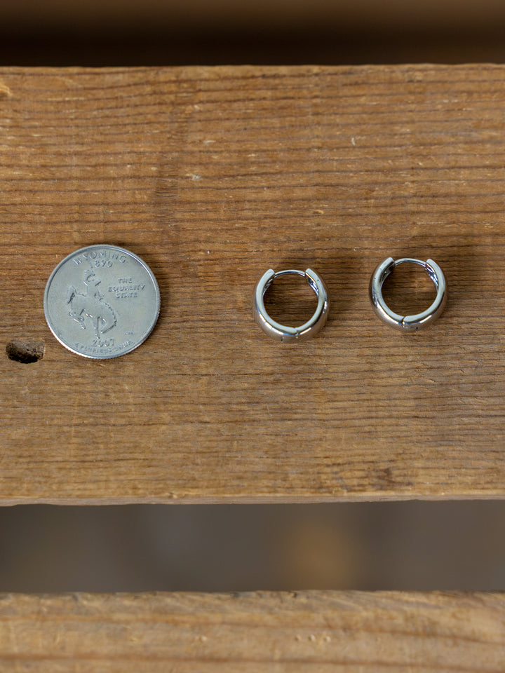 Madera Gold/Silver Mini Hoop Earrings