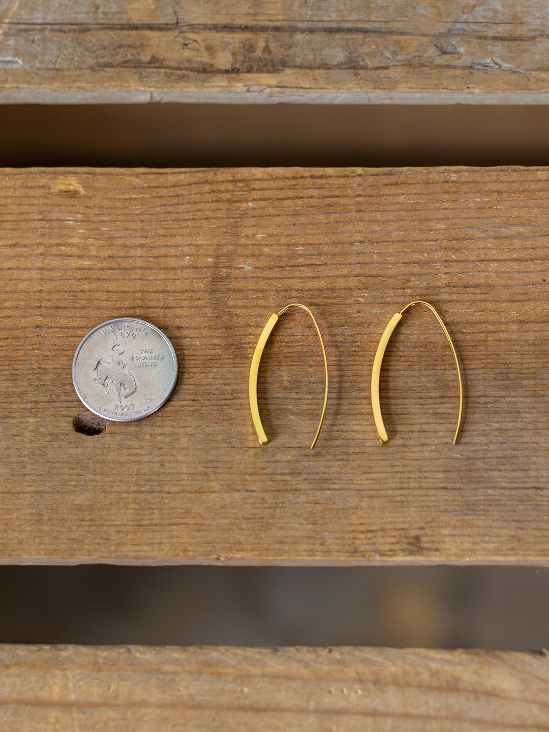 Pondera Gold Earrings