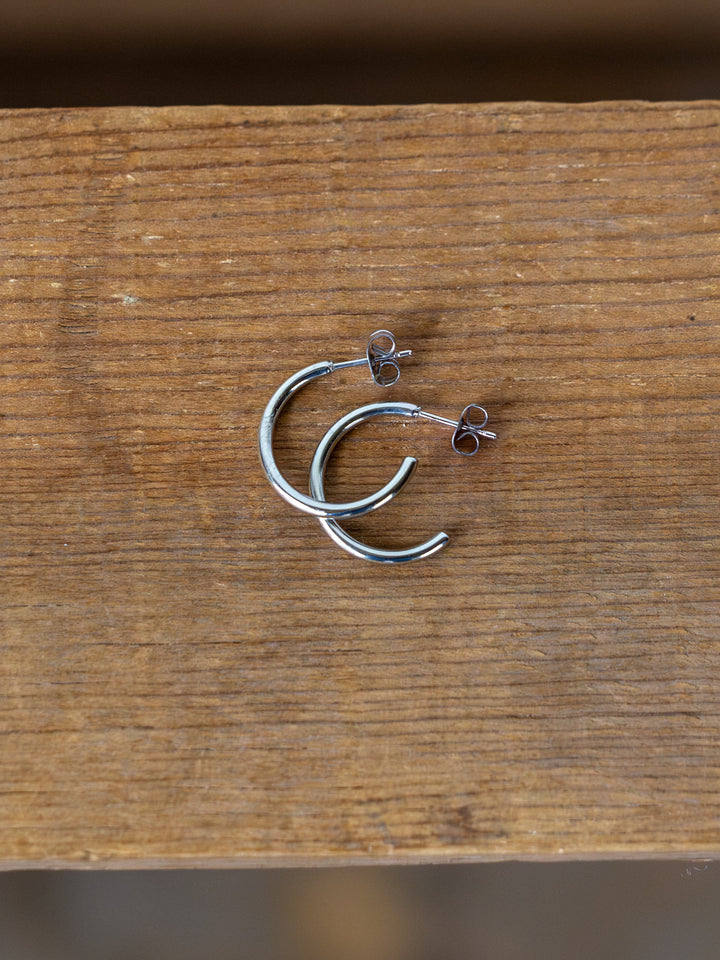 Brazon Gold/Silver Hoop Earrings